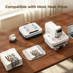HTVRONT Heat Press Mat 12×10 in For A100 & H10