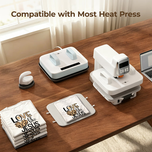 HTVRONT Heat Press Mat 12×10 in For A100 & H10