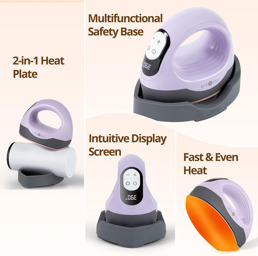 [Machine bundle]HTVRONT Auto Heat Press 2-15"x15" +Mini3 Heat Press Machine