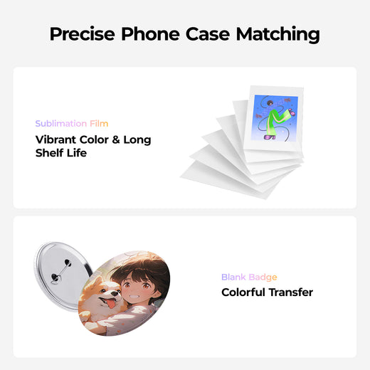 [All-in-One Bundle] HTVRONT H17 Phone Case Heat Press + HTVRONT Auto Heat Press + HTVRONT Tumbler Heat Press + Accessories Bundle