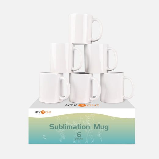 Sublimation Mugs Blank 6 Pack Tazas Para Sublimacion