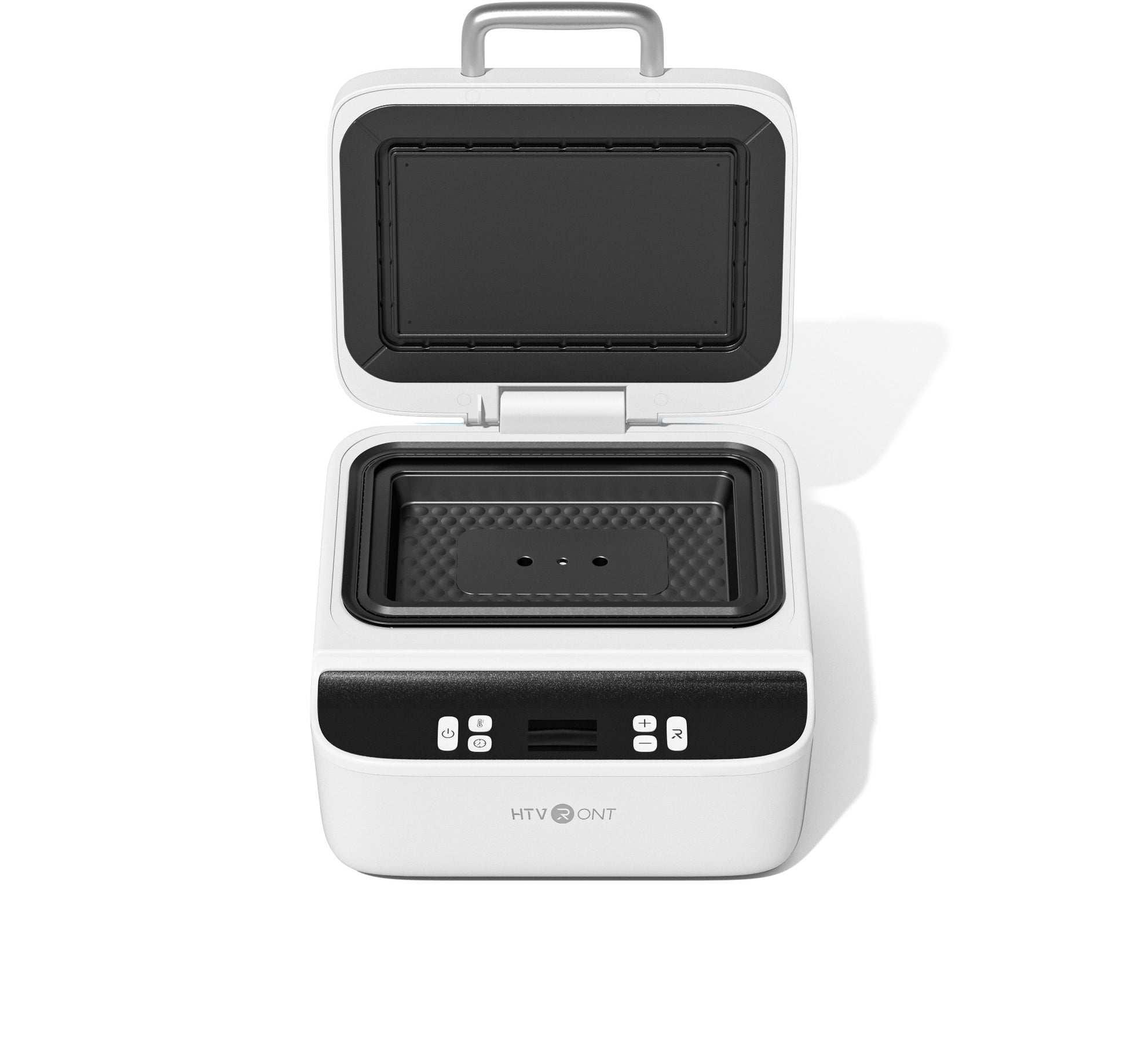 H17 phone case heat press with lid open