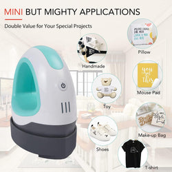 HTVRONT Mini Heat Press Machine + HTV & Sublimation Bundle