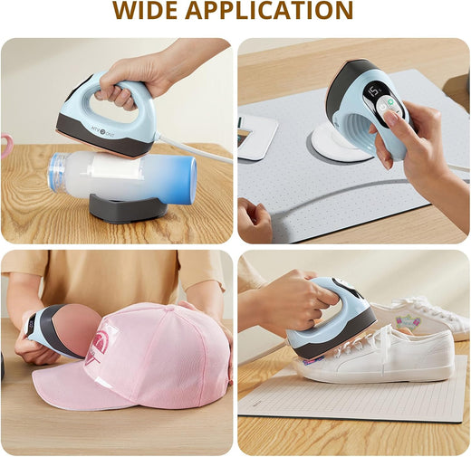 [Machine bundle]HTVRONT Auto Heat Press 2-15"x15" +Mini3 Heat Press Machine