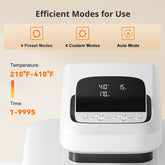 HTVRONT Auto Heat Press 2 - Digit 230V,Your Smartest Solution of Heat Transferring.For DTF,HTV,Sublimation,PUFF.Heat Press Machine for T shirt,hat,jacket,pillow,ceramic,hoodie, and more