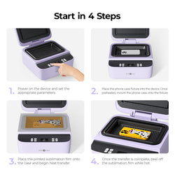 [All-in-One Bundle] HTVRONT H17 Phone Case Heat Press + HTVRONT Auto Heat Press + HTVRONT Tumbler Heat Press + Accessories Bundle