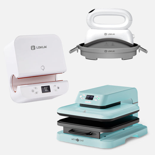 [Machine bundle]HTVRONT/LOKLiK Auto Heat Press15“x15”+Tumbler Heat Press+Hat Heat Press Machine