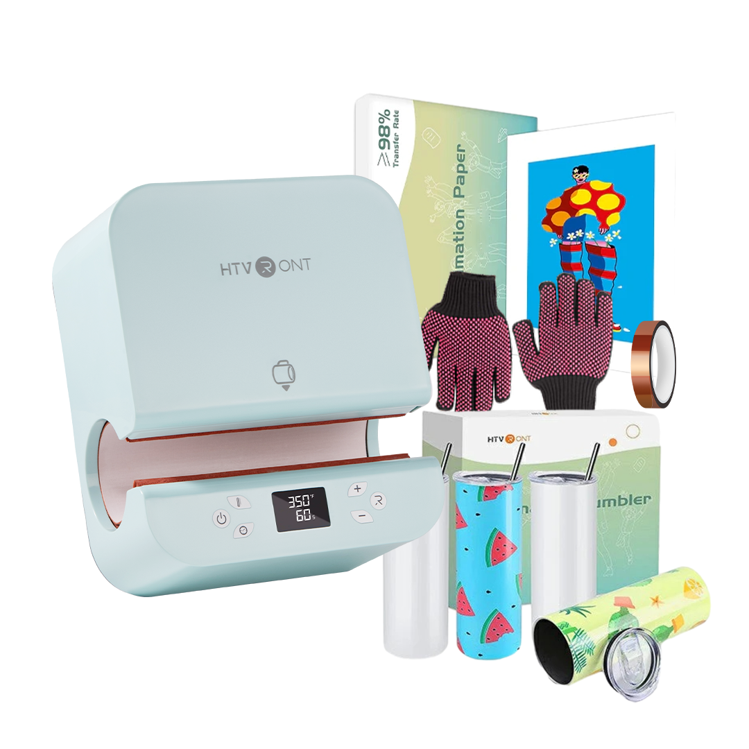 HTVRONT Auto Tumbler Heat Press 230V - Suits Various Tumbler,Mug,Glass,Cup&Bottle 10-30oz