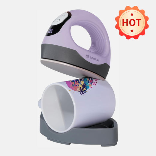 Heat press plastic top