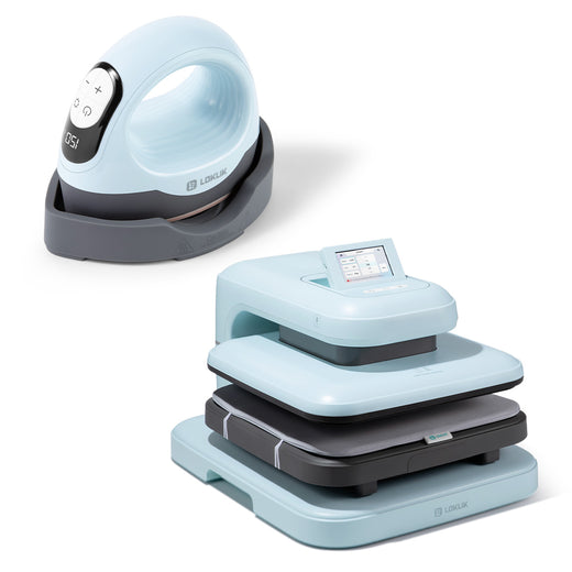 [Machine bundle]LOKLiK Auto Heat Press 2-15"x15" +Mini3 Heat Press Machine
