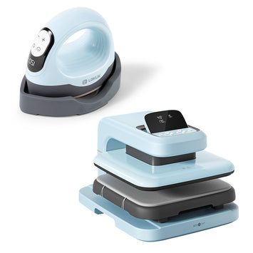 [Machine bundle]HTVRONT Auto Heat Press 2-15"x15" +Mini3 Heat Press Machine