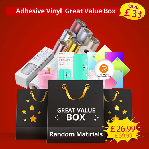 [SAVE ￡33] Adhesive Vinyl  Great Value Box
