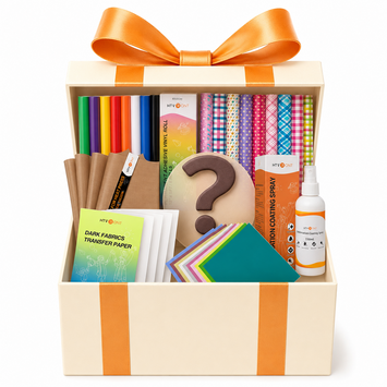 【Only £19.99】 Mystery Material Box（HTV + Random Material） | Worth £59.99