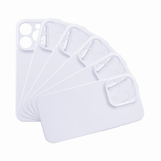 【New iPhone 17 Case!】Sublimation Blank Glossy Phone Case Set - 6 Pcs, For H17 Phone Case Heat Press