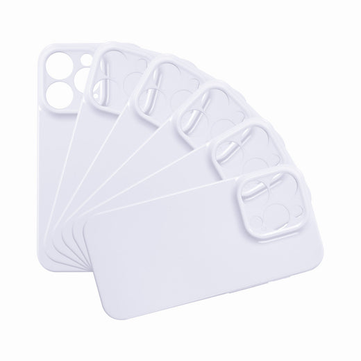 【New iPhone 17 Case!】Sublimation Blank Glossy Phone Case Set - 6 Pcs, For H17 Phone Case Heat Press