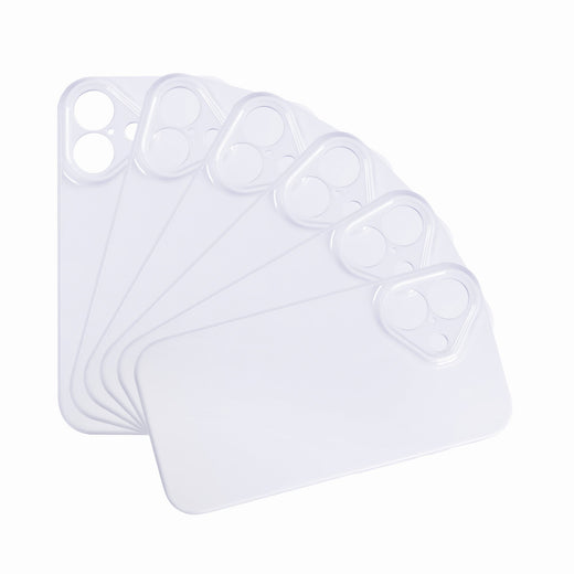 【New iPhone 17 Case!】Sublimation Blank Glossy Phone Case Set - 6 Pcs, For H17 Phone Case Heat Press