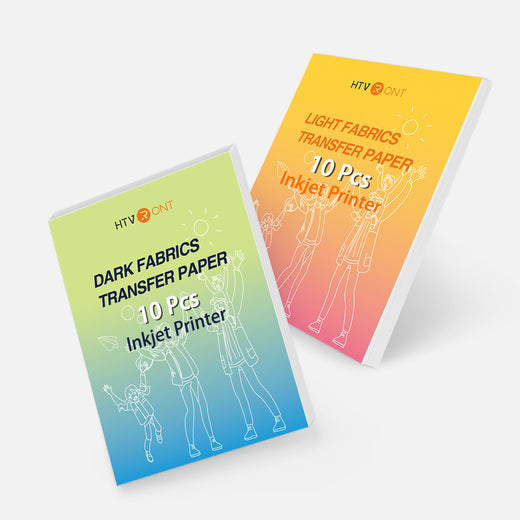 Heat Transfer Paper Light & Dark Fabric 8.5" X 11" 20 Pack