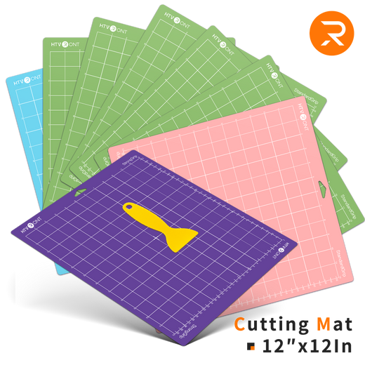 Cutting Mat Bundle - 12"x12" 8 Pack (4 Assorted Colors)