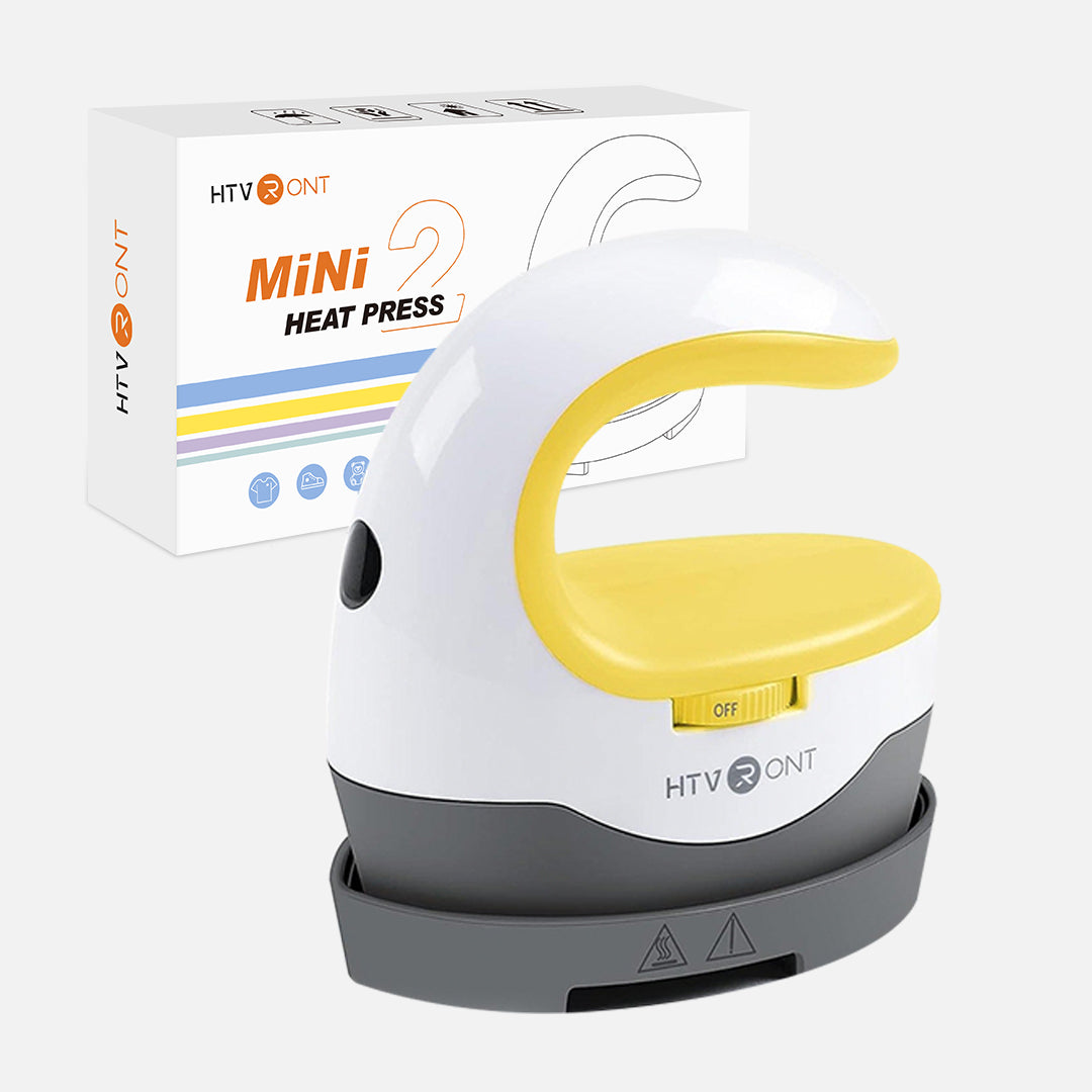 HTVRONT Mini2 Portable Small Heat Press Machine – HTVRONT UK Store