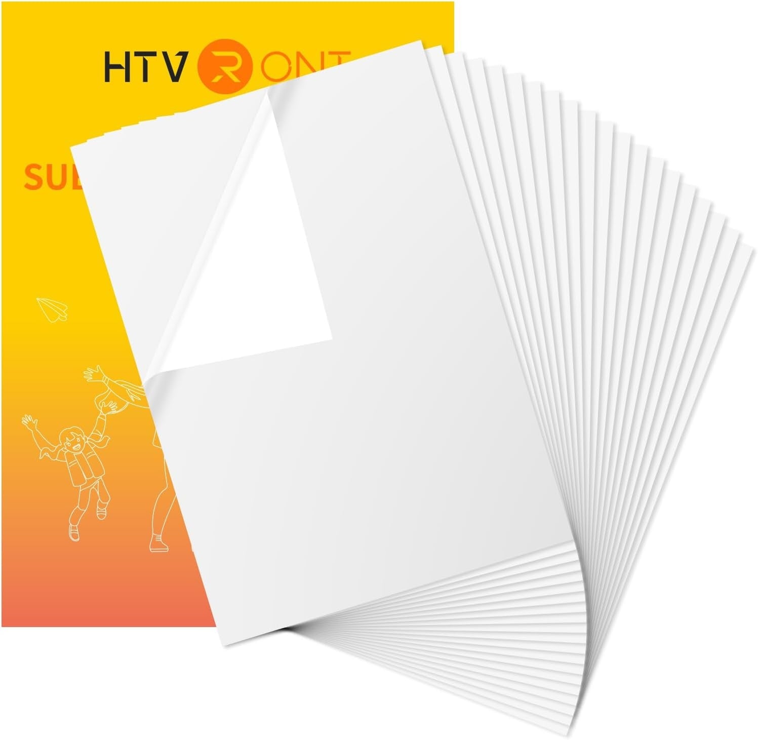 Sublimation Waterproof Sticker Paper Matte 20 Pcs