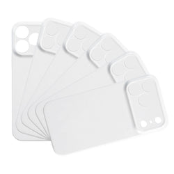 【New iPhone 17 Case!】Sublimation Blank Glossy Phone Case Set - 6 Pcs, For H17 Phone Case Heat Press