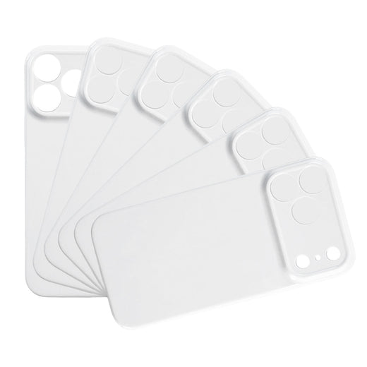 【New iPhone 17 Case!】Sublimation Blank Glossy Phone Case Set - 6 Pcs, For H17 Phone Case Heat Press