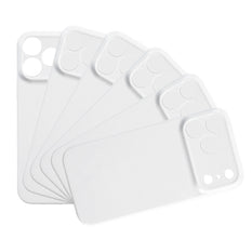 【New iPhone 17 Case!】Sublimation Blank Glossy Phone Case Set - 6 Pcs, For H17 Phone Case Heat Press