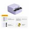 HTVRONT H17 Phone Case Heat Press Standard Kit (Included Fixture Set x1, Sublimation Film(A4) x 5, Sublimation Badge(58 mm) x 3, Tools)