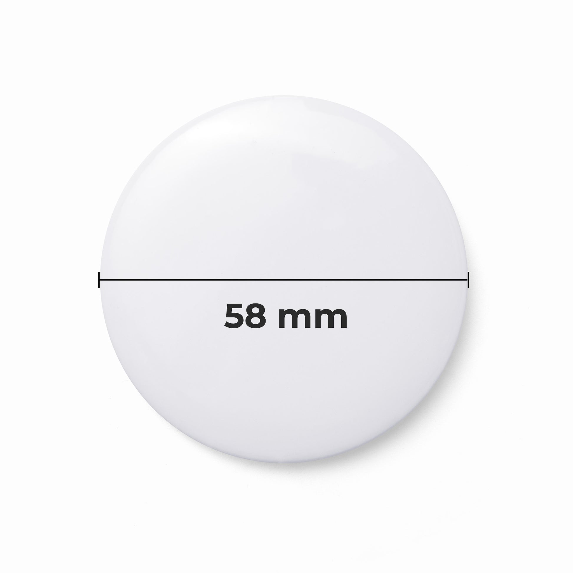 58mm Sublimation Badge - 3 Pcs/60 Pcs, For H17 Phone Case Heat Press