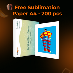 [FREE] 200 Pcs Sublimation Paper 8.5"x11" A4 - 125g
