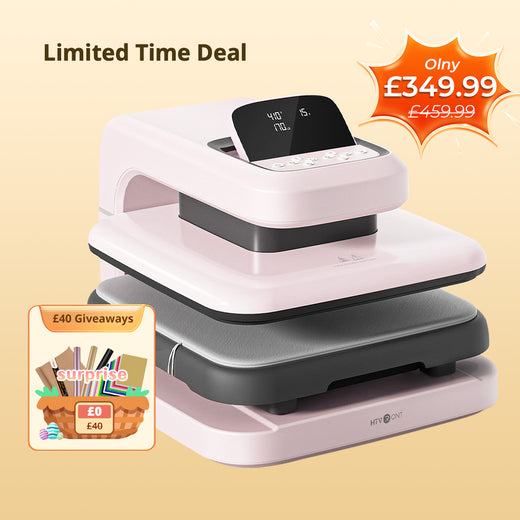 HTVRONT Auto Heat Press 2 - Smart 230V,Your Smartest Solution of Heat Transferring.For DTF,HTV,Sublimation,PUFF.Heat Press Machine for T shirt,hat,jacket,pillow,ceramic,hoodie, and more