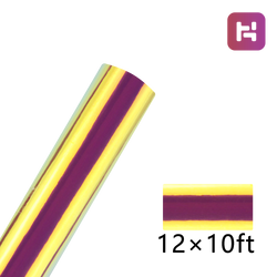 Holographic Adhesive Vinyl Roll - 12"x10 Ft (8 Colors) [Special]