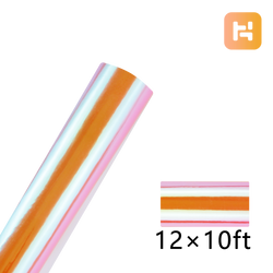 Holographic Adhesive Vinyl Roll - 12"x10 Ft (8 Colors) [Special]