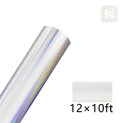 Holographic Adhesive Vinyl Roll - 12"x10 Ft (8 Colors) [Special]