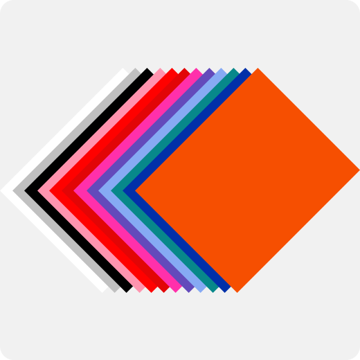 Heat Transfer Vinyl Bundle 12"x10" 20 Pack（13 Colours）