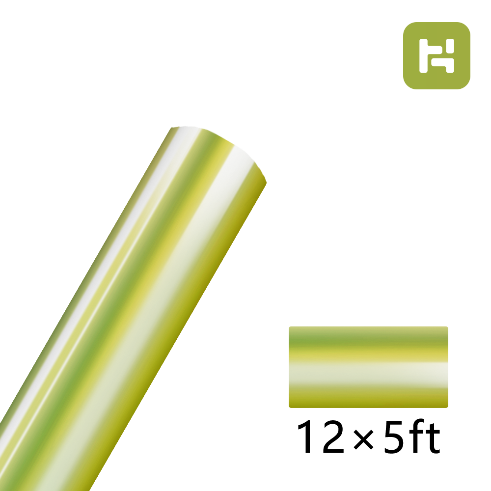 Holographic Fruit Green