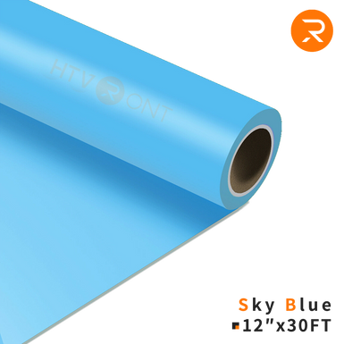 Heat Transfer Vinyl Roll - 12"x30 Ft (36 Colors）