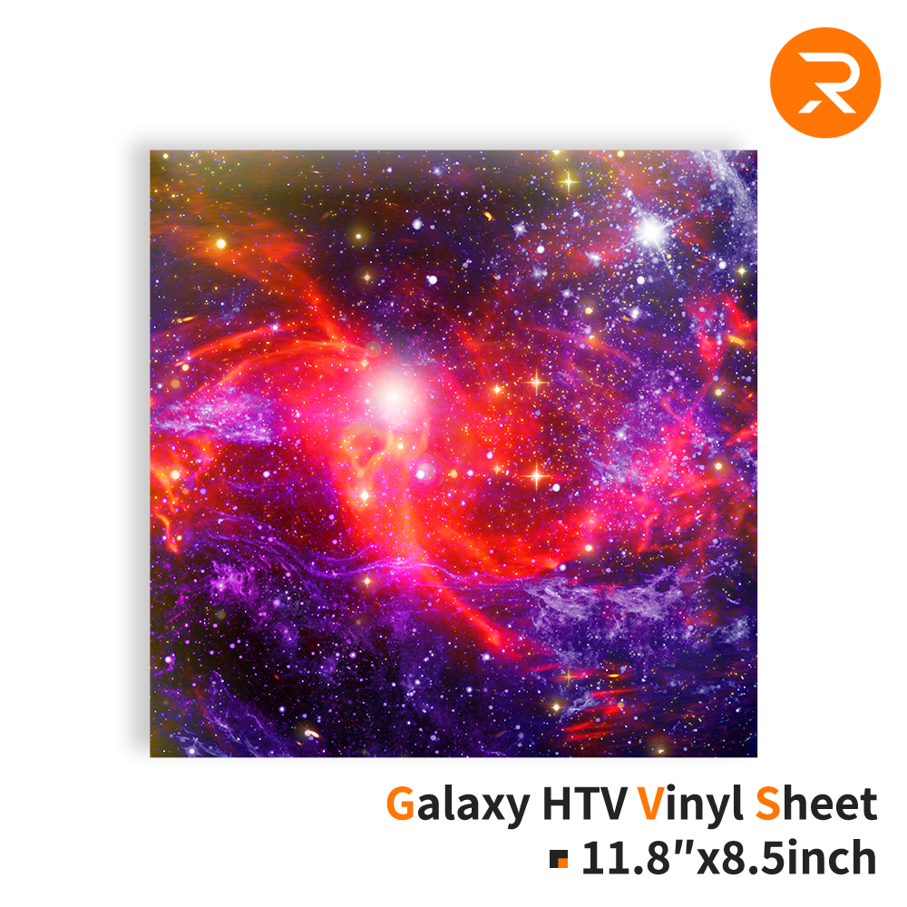[2026 clearance] Galaxy Heat Transfer Vinyl Sheet 11.8"x8.5" Single Packs