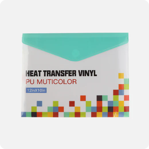 Heat Transfer Vinyl Bundle - 12"x10" 36 Pack（26 Assorted Colors）