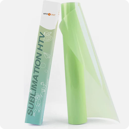 Clear Sublimation HTV Light Fabric 12" X 5 ft