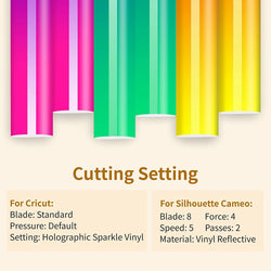 Hot Color Changing Adhesive Vinyl Bundle - 12"x10" 8 pack [Special]