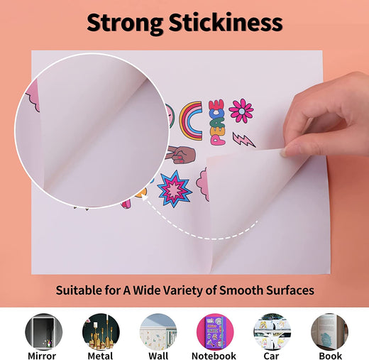 Printable shop stickers paper