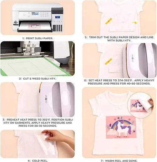 Clear Sublimation HTVs  Heat Transfer Warehouse