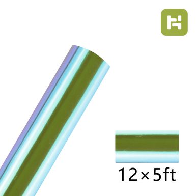 Holographic Adhesive Vinyl Roll - 12"x5 Ft