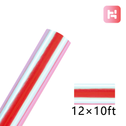 Holographic Adhesive Vinyl Roll - 12"x10 Ft (8 Colors) [Special]