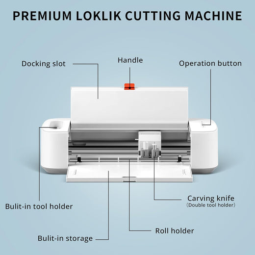 [Save ￡73] Lucky Bag+LOKLiK Crafter™ Cutting Machine(>50pcs materials)