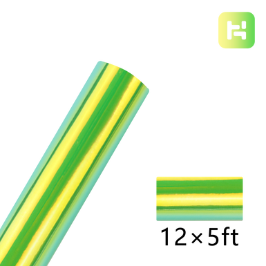 Holographic Adhesive Vinyl Roll - 12"x5 Ft