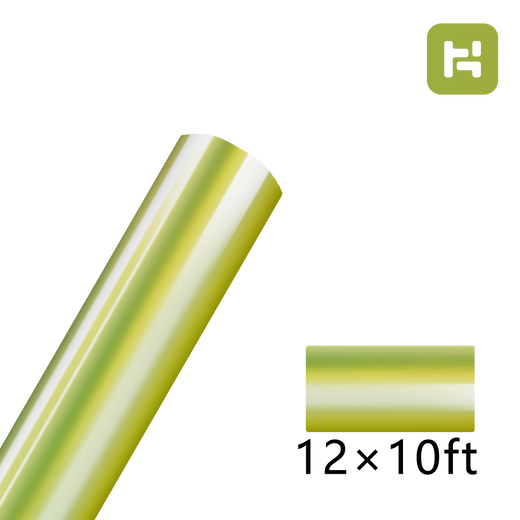 Holographic Adhesive Vinyl Roll - 12"x10 Ft (8 Colors) [Special]