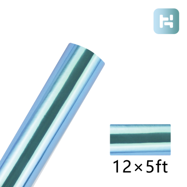 Holographic Adhesive Vinyl Roll - 12"x5 Ft