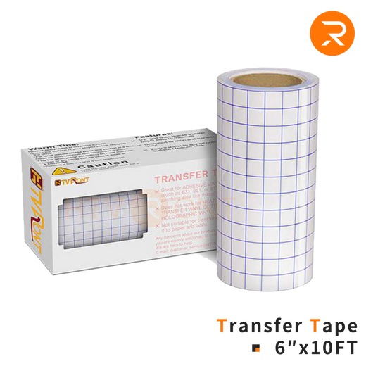 【Best Deal】Clear Vinyl Transfer Tape Roll  (2 Colors）